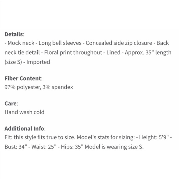 NWT Lea & Viola Floral Japanese Inspired Mini - Picture 7 of 7